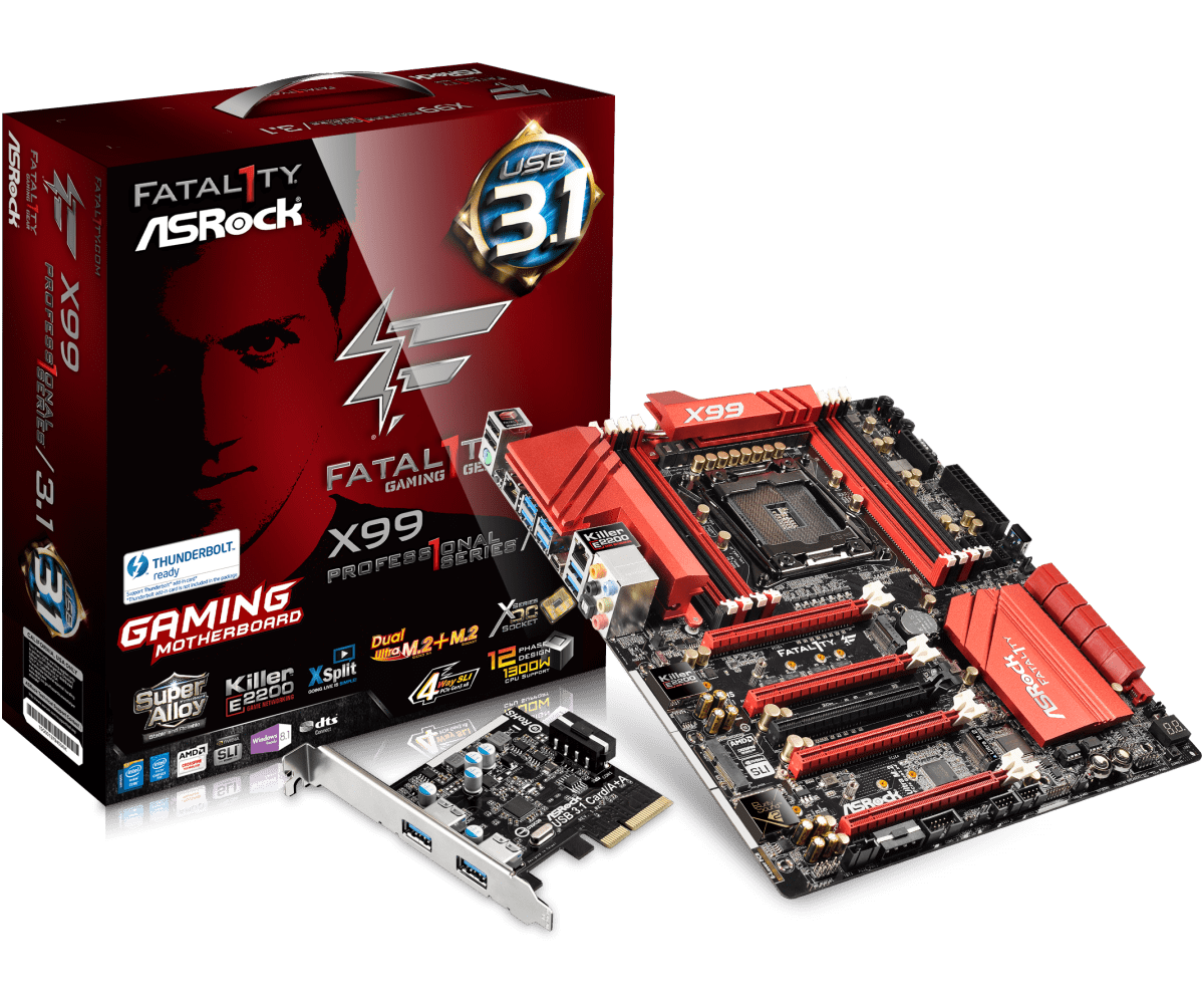 ASRock Fatal1ty X99 Professional 3 1